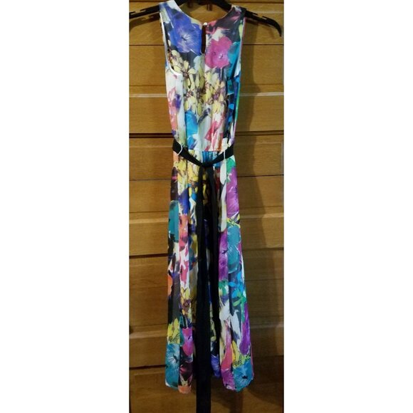 MAURICES Size S Small Long Maxi Dress Sundress Sleeveless Modest Floral Womens - Picture 6 of 7